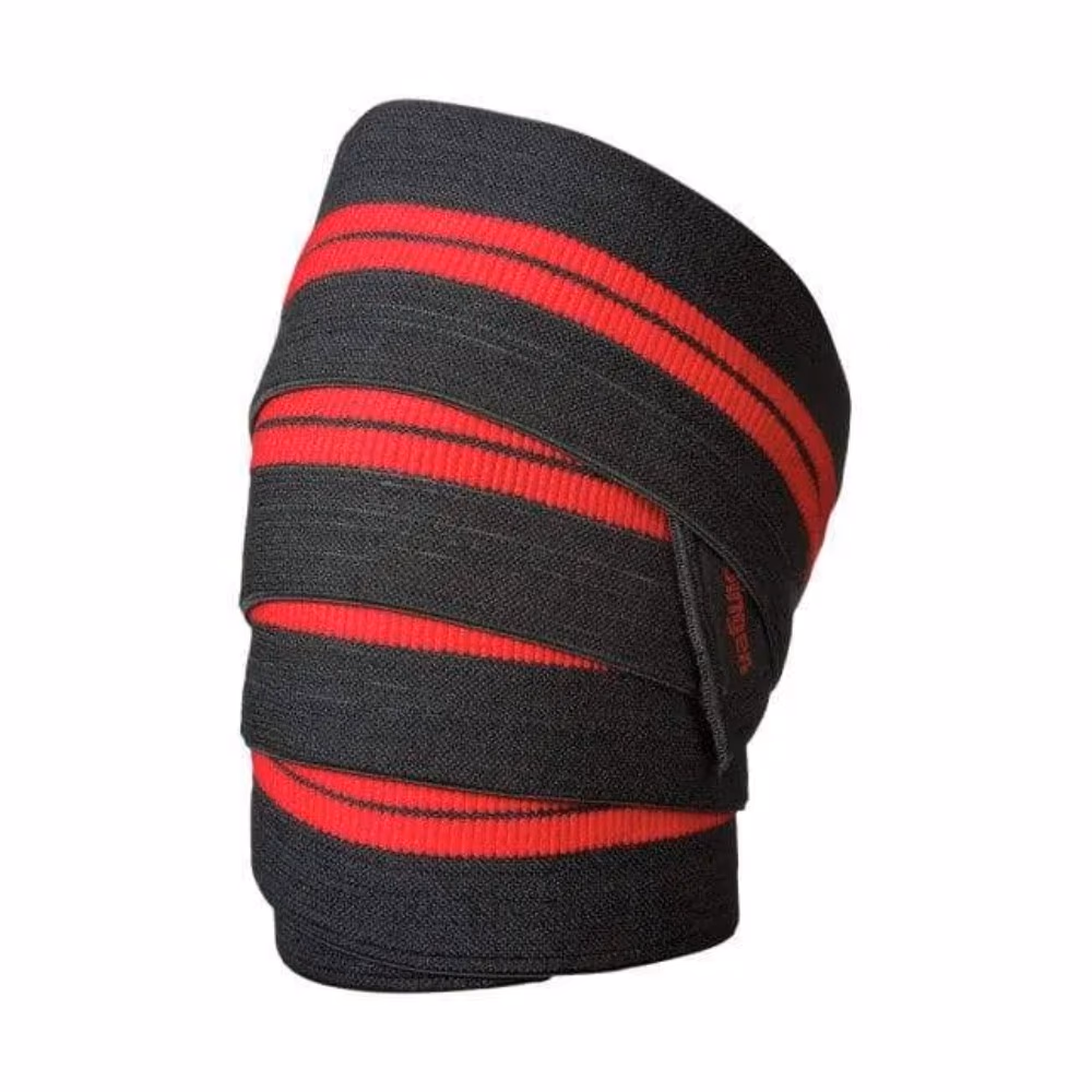 Harbinger Knee Wraps - Black and Red