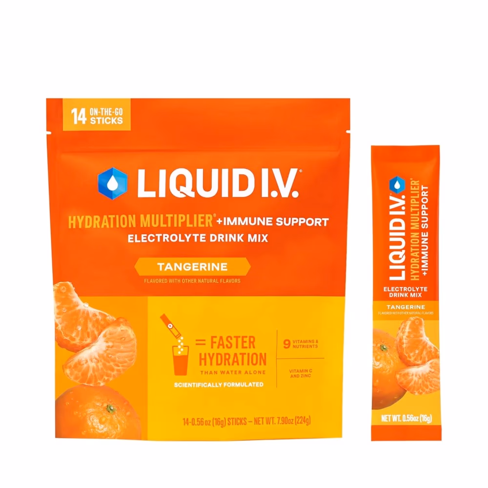 Liquid I.V. Hydration Multiplier Tangerine Pack 16S
