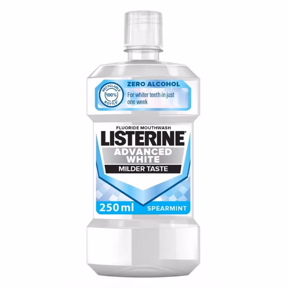 Listerine Advance White Spearmint Mouthwash 250ML 1