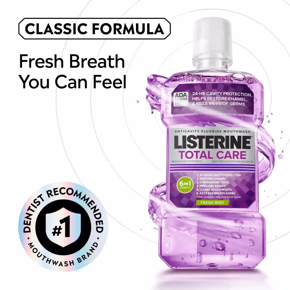 LISTERINE TOTAL CARE MOUTH WASH 250ML