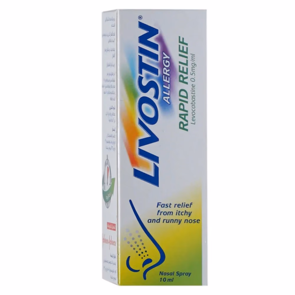 LIVOSTIN 0.5mg/mL Nasal Spray 10mL   1
