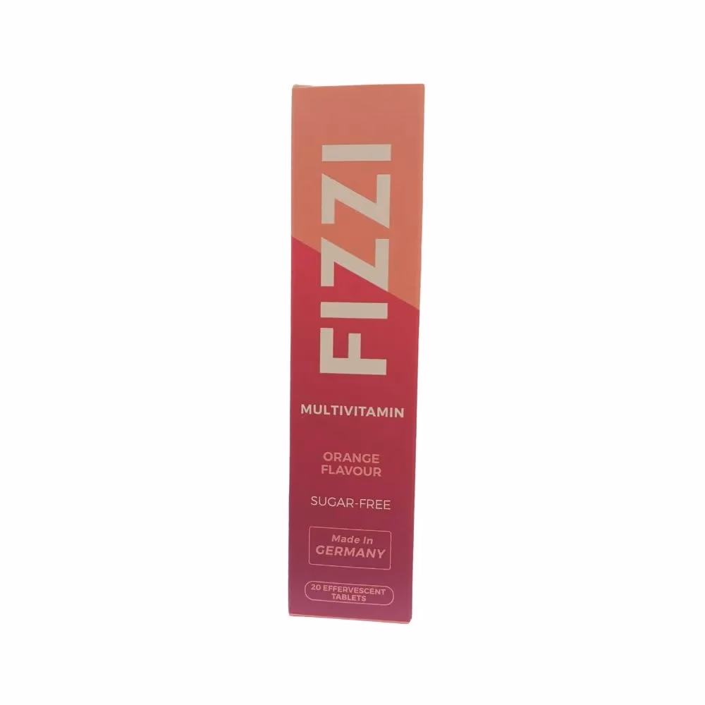 Fizzi Multivitamin 20 Effervescent Tablets - Orange