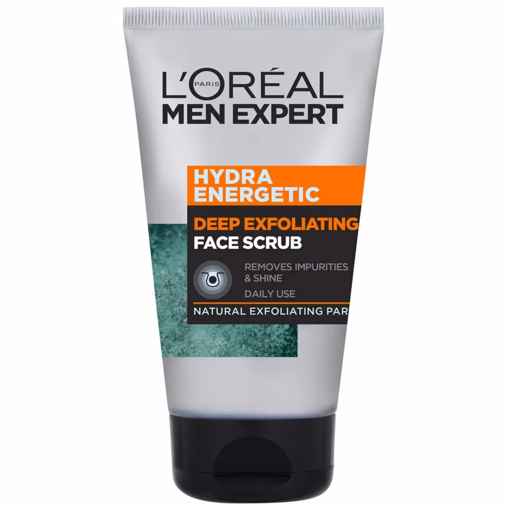 L'Oréal Men Expert Hydra Energetic Deep Exfoliating Face Scrub 100ml 1