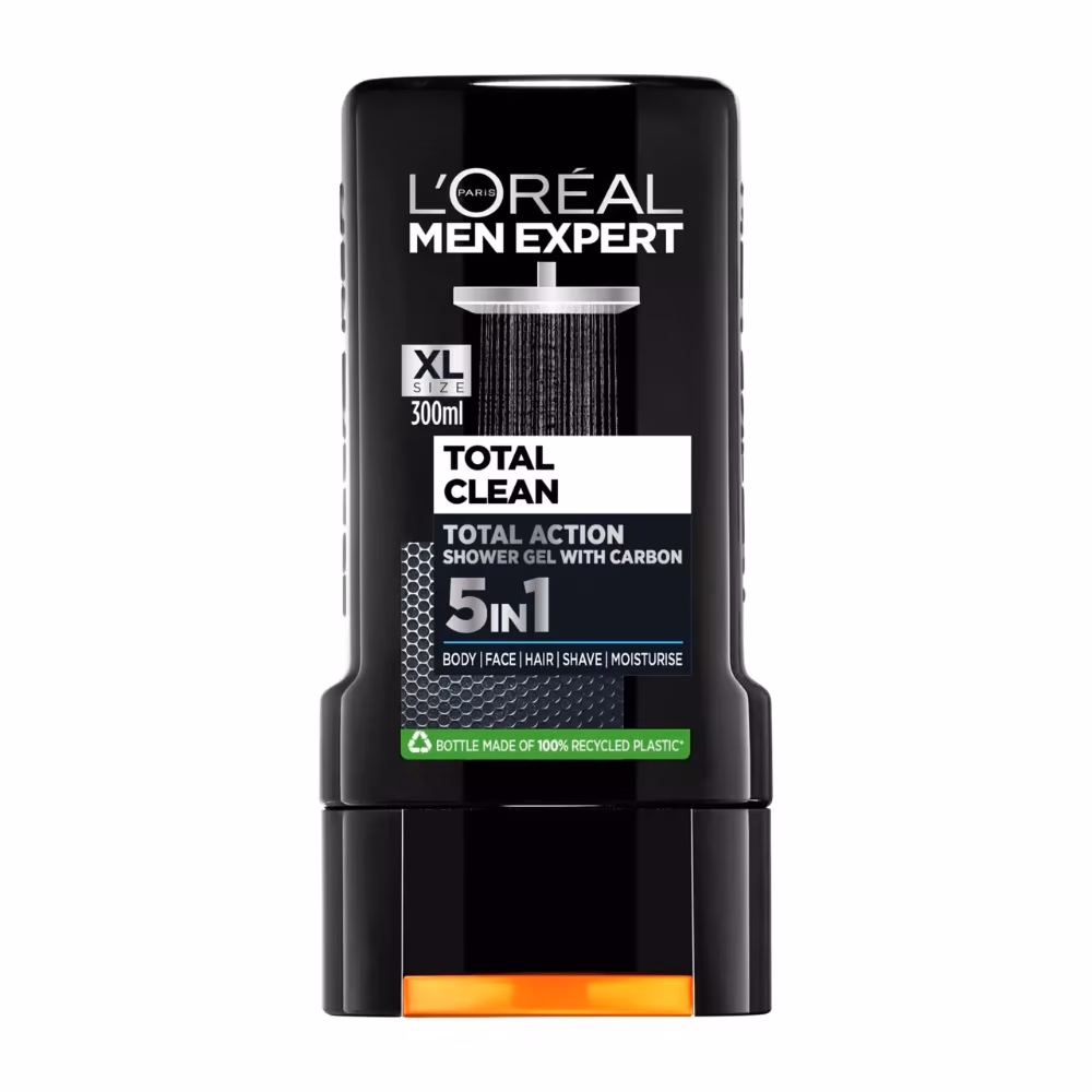 L'Oréal Men Expert Total Clean 5-in-1 Shower Gel 300ml