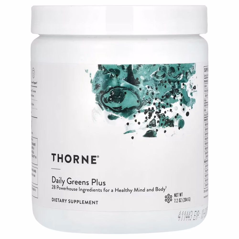 Thorne Daily Greens Plus Powder – 204g 1