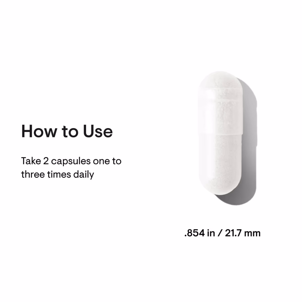 Thorne Glycine – 250 Capsules 4