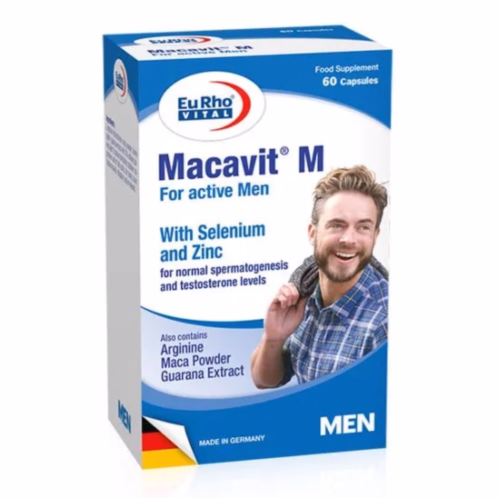 Eurho Vital MacaVit M Capsules – 60 Capsules 1