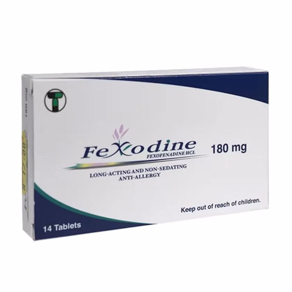 Fexodine 180mg Tablets 14s 1