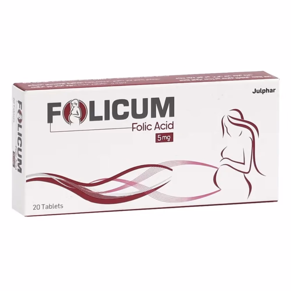 Folicum 5Mg Tablet 1