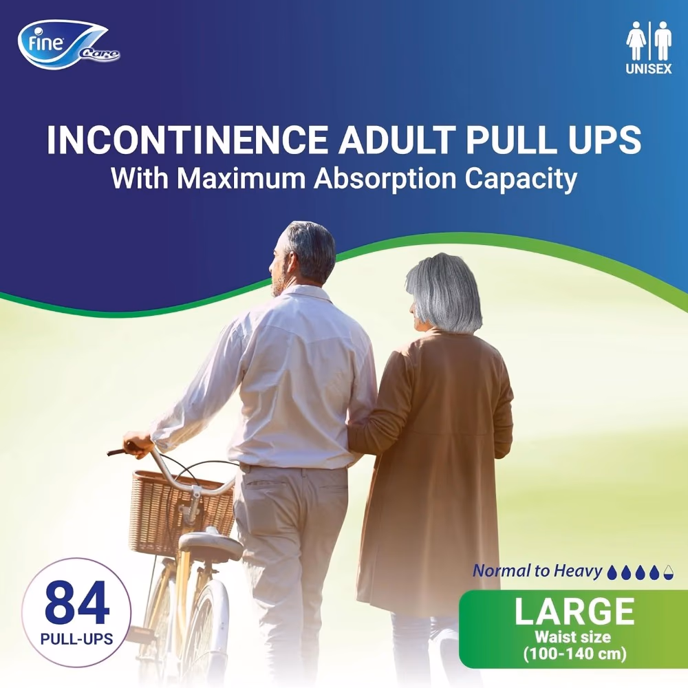 Fine Care Unisex Pull-Ups Diaper – Large - Pack of 14 2