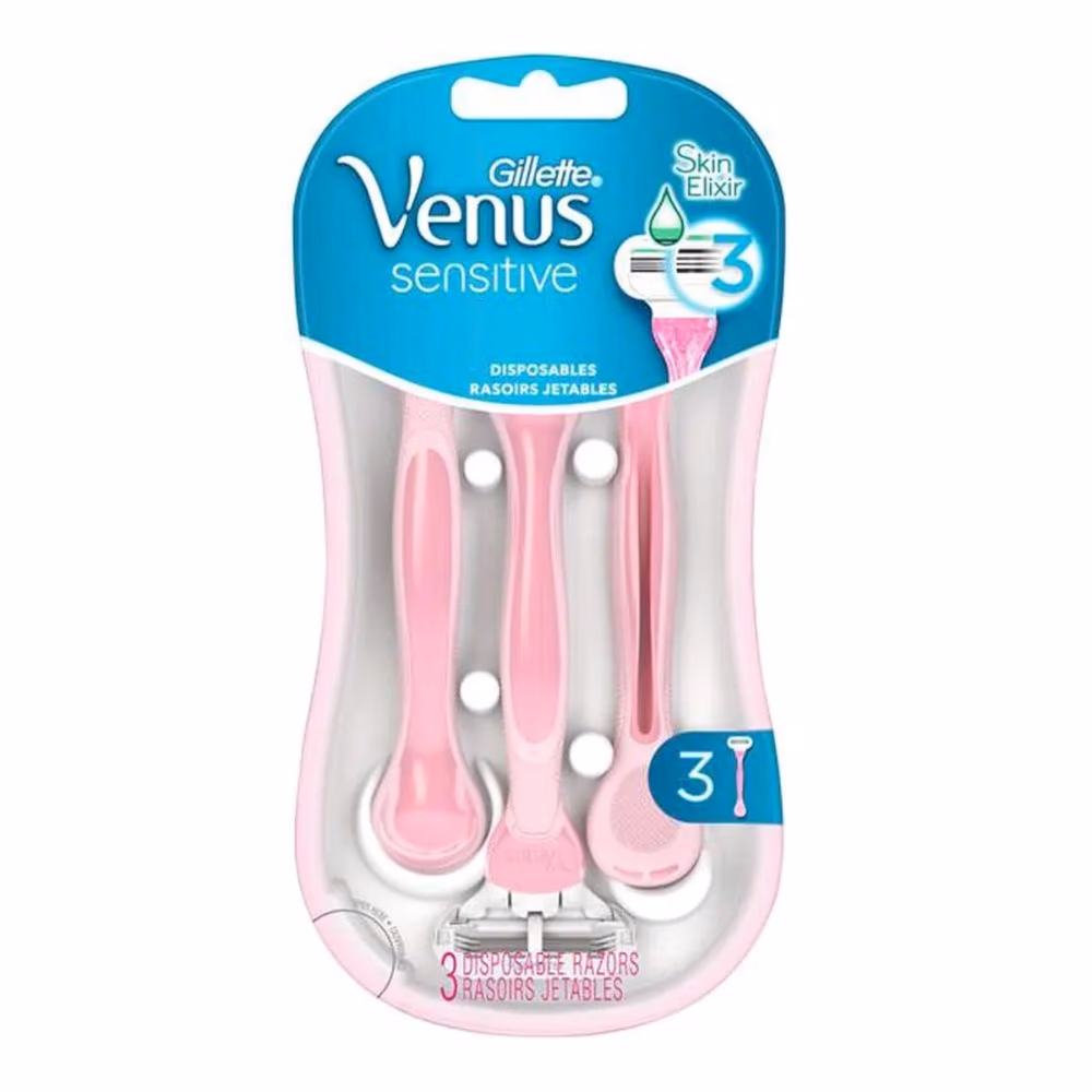 Gillette Venus Sensitive Razor – Pack of 3 1
