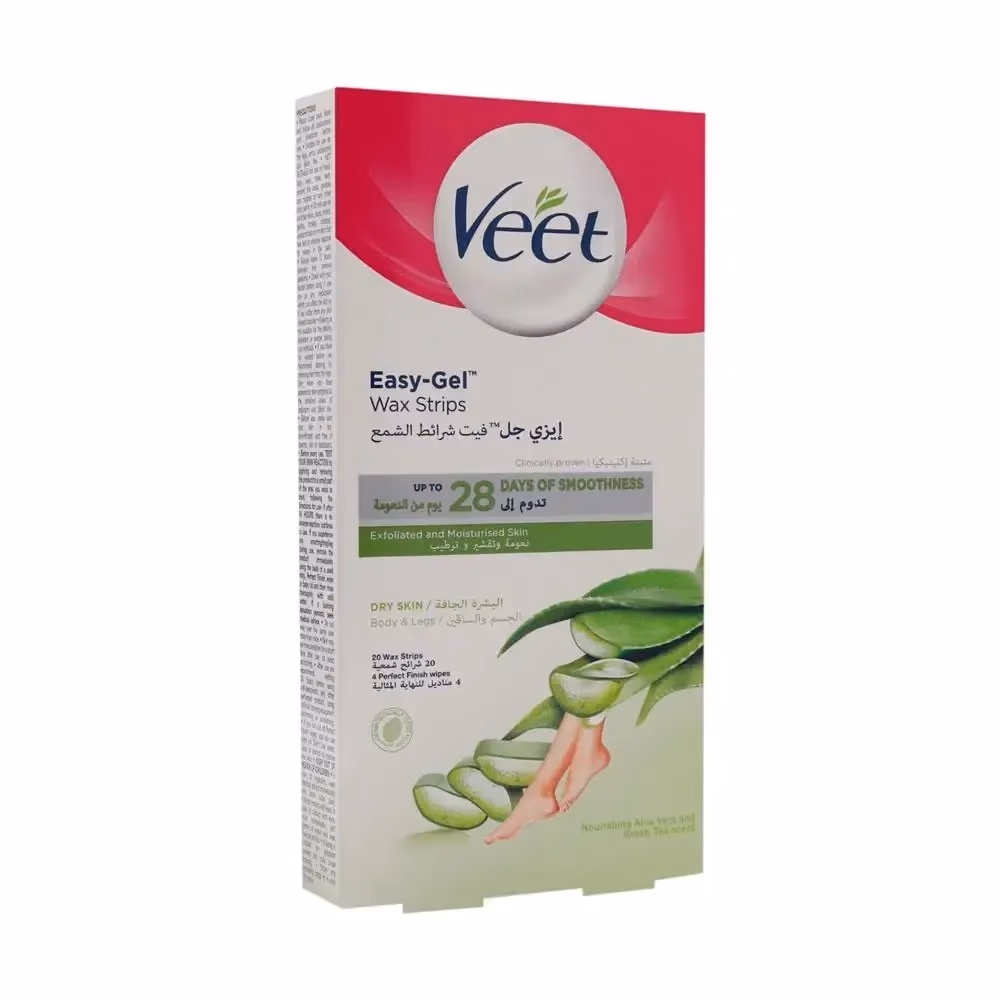 Veet Cold Wax Strips for Dry Skin 20S