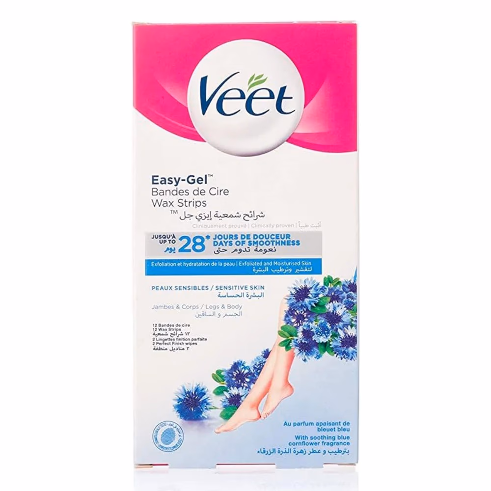 Veet Cold Wax Strips for Sensitive Skin 12S 1