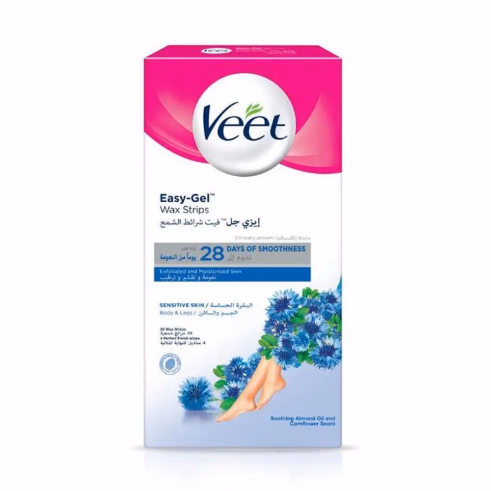 Veet Cold Wax Strips for Sensitive Skin 20S