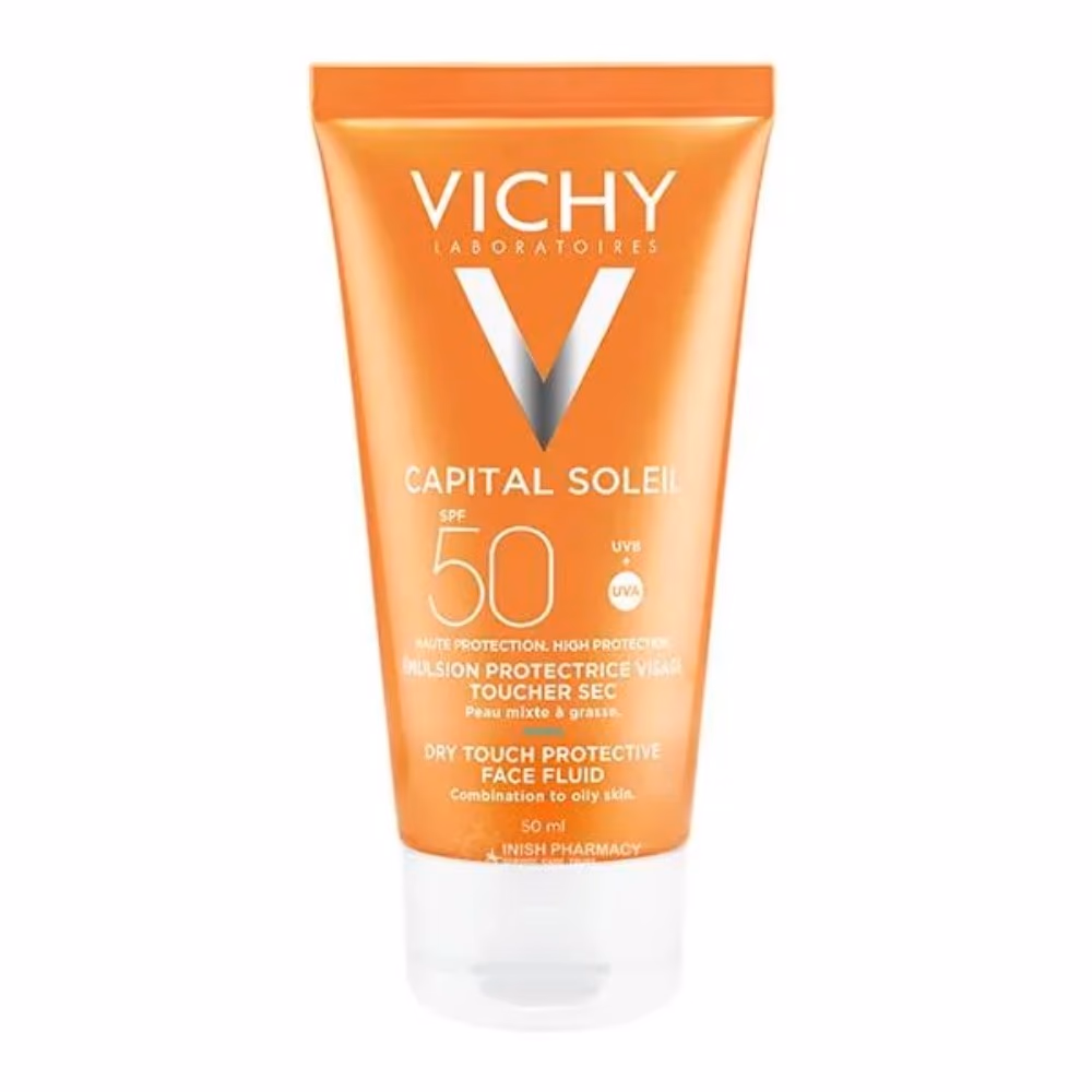 Vichy Capital Soleil SPF50 Dry Touch Face Fluid 50ml 1
