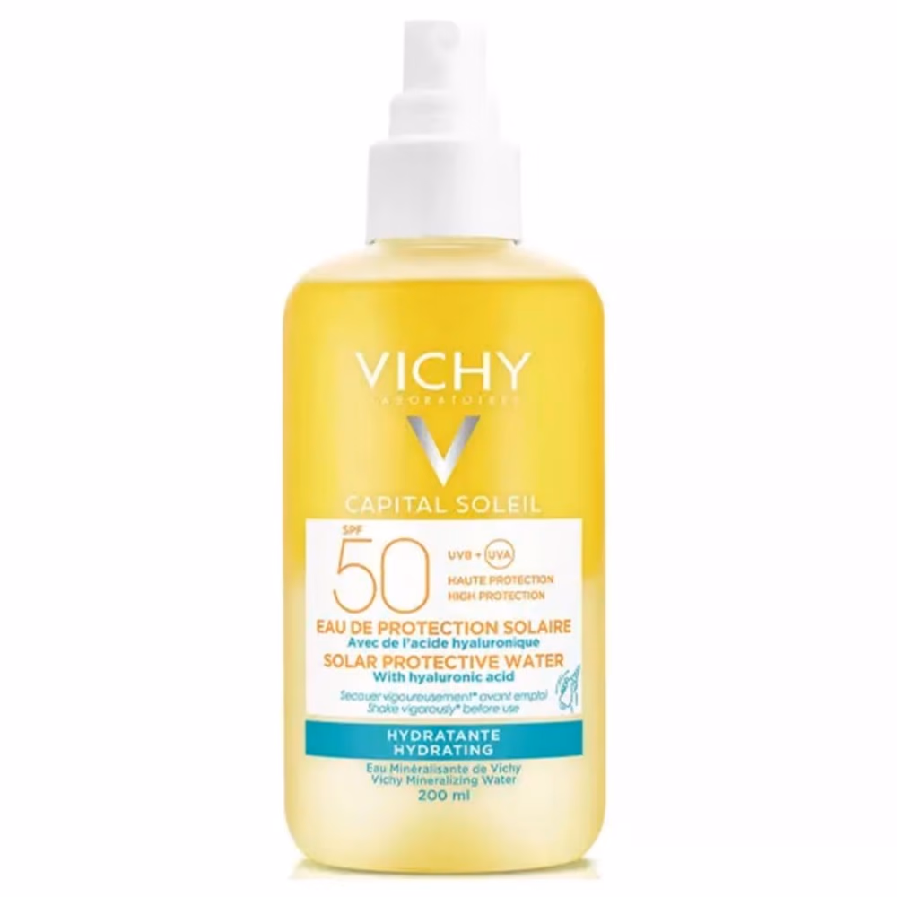 Vichy Capital Soleil SPF50 Protection Water with Hyaluronic Acid 200ml