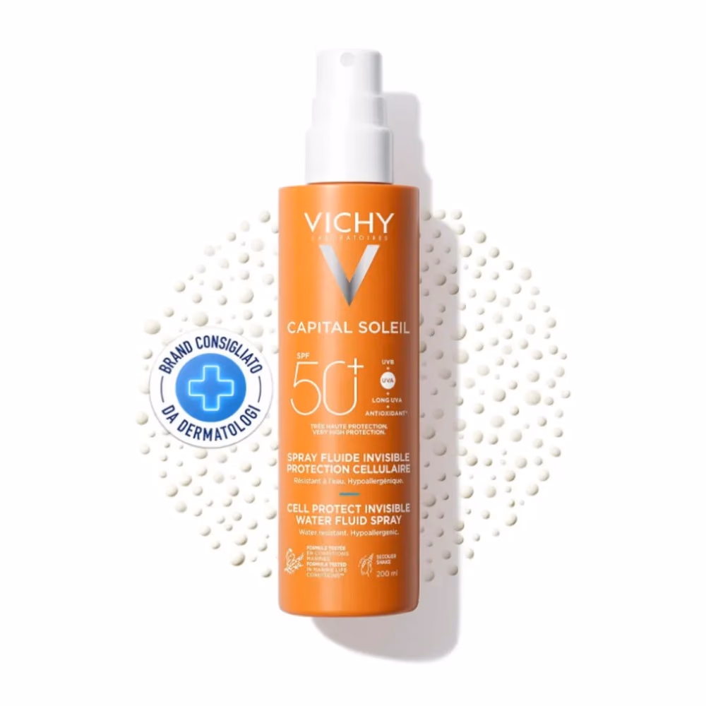 Vichy Capital Soleil SPF50+ Cell Protection Fluid Spray 200ml 1