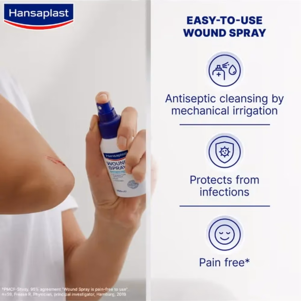 Hansaplast Wound Spray 100ml 4