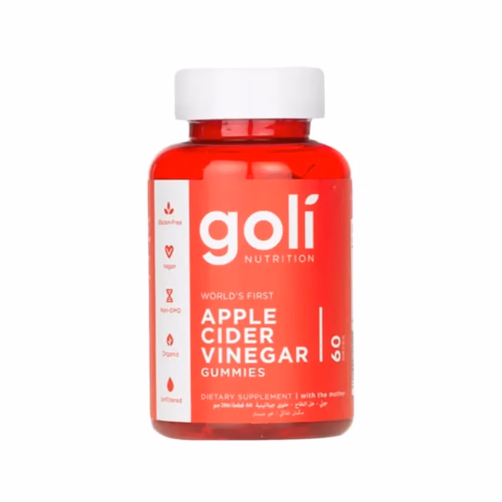 Goli Apple Cider Vinegar Gummies - 60 Count