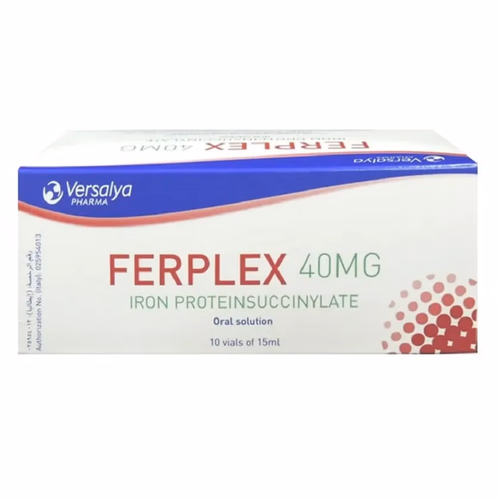 Ferplex 40 mg Oral Solution 15 mL Vial 10s 1