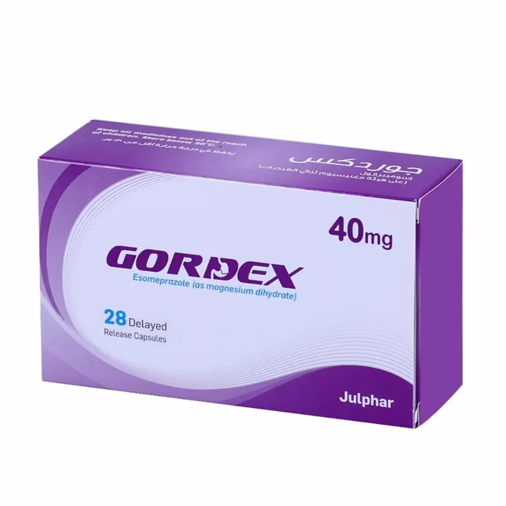 Gordex Capsules Acid Reducer - 40MG - 28s 1