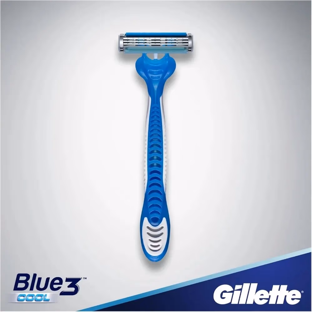 Gillette Blue3 Cool Razors 6S 5