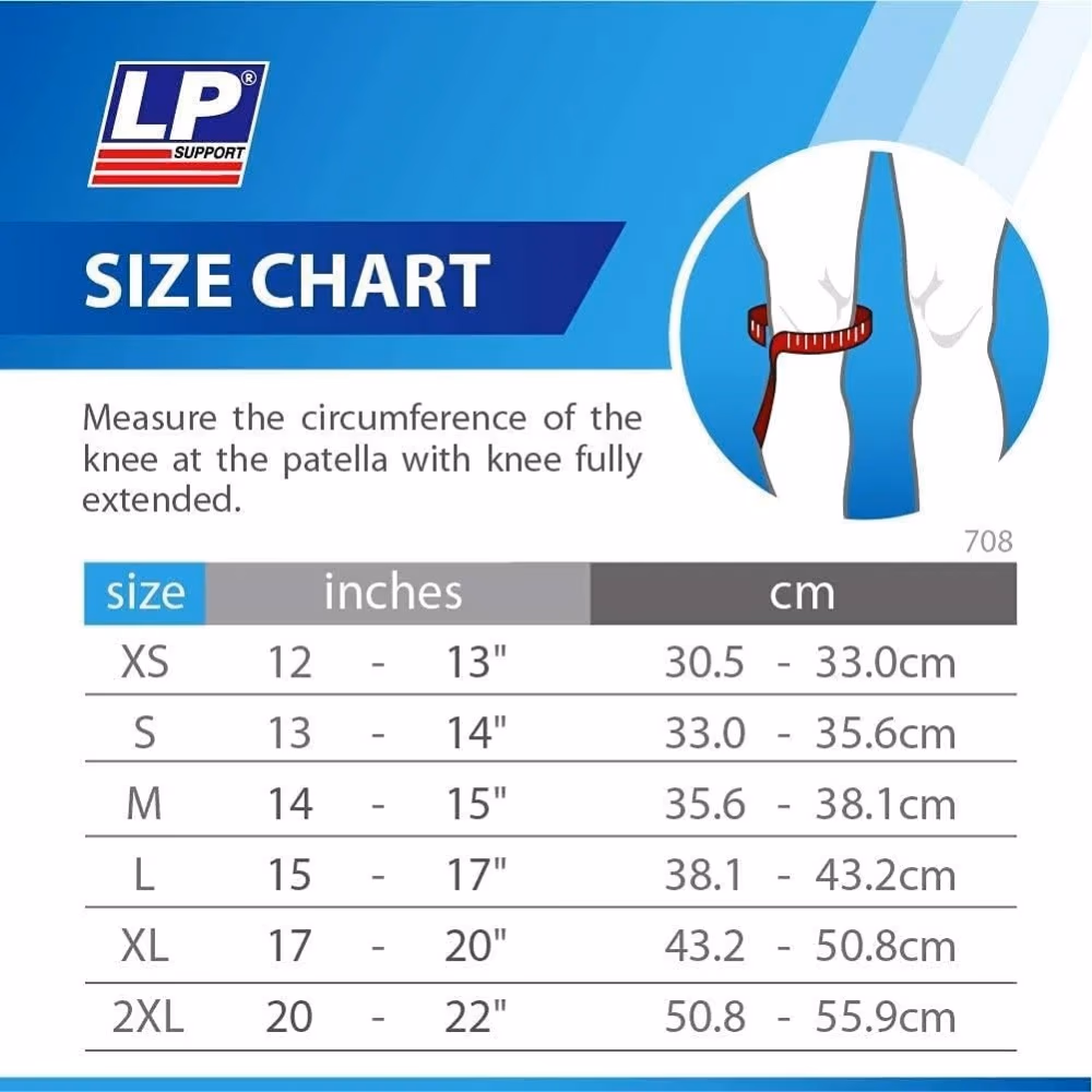 LP 708 Knee Support - Large 3