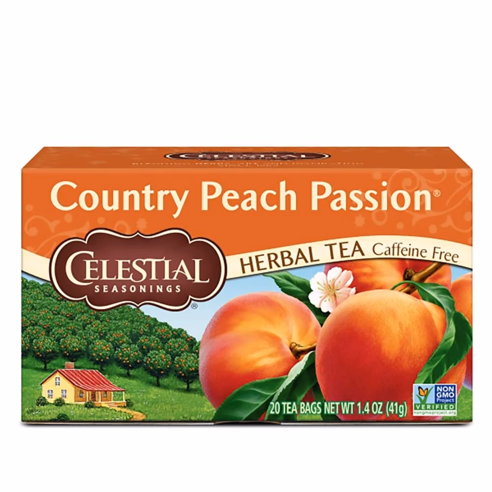 Celestial Herbal Tea Bag Peach Passion 20's