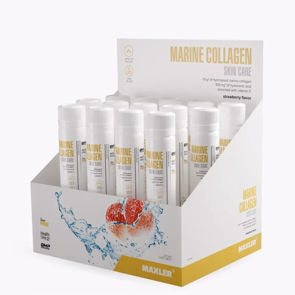 Maxler Marine Collagen Shot Strawberry 14x25ml