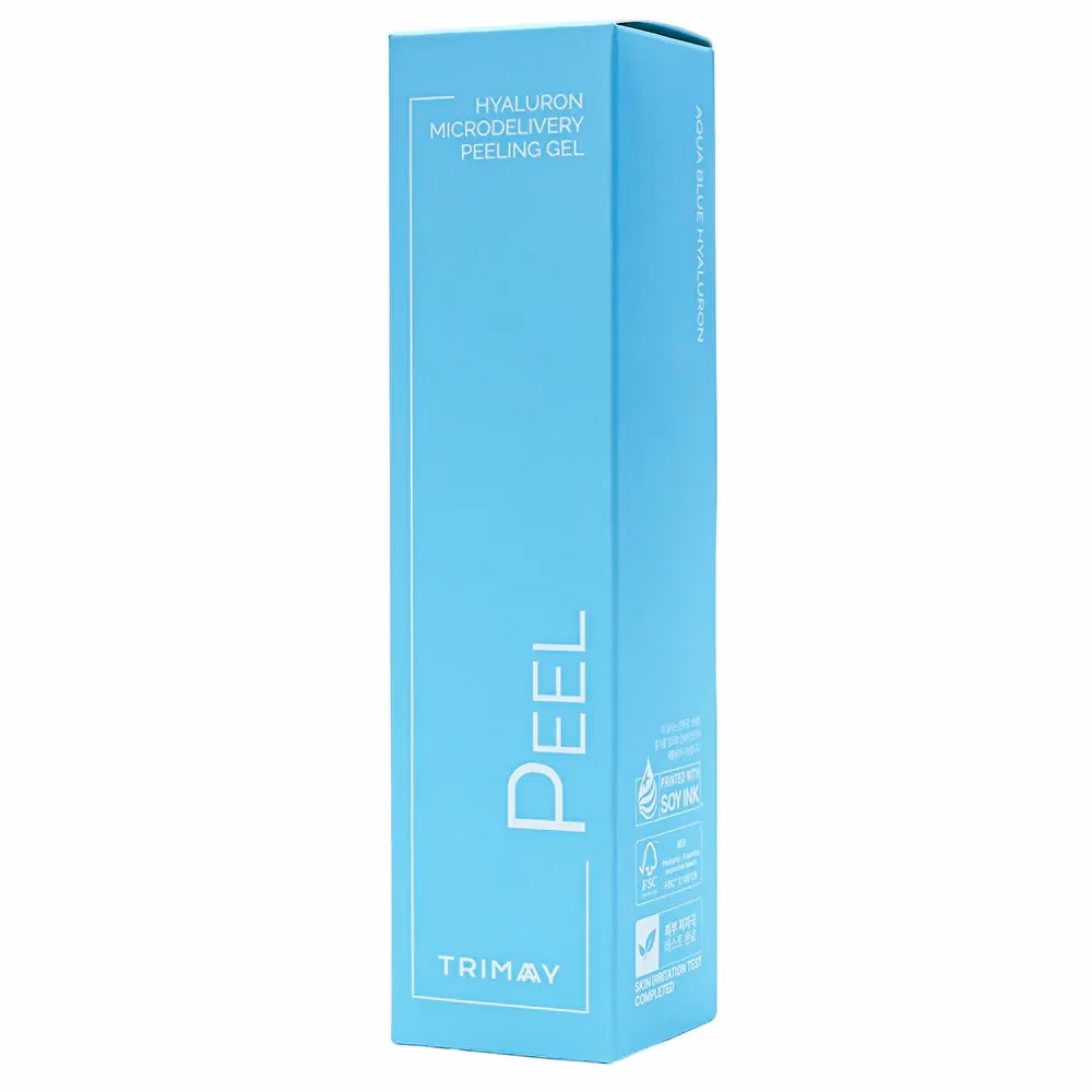 Trimay Hyaluron Microdelivery Peeling Gel 120ml – Gentle Exfoliating Peeling Gel With Hyaluronic Acid To Remove Dead Skin Cells, Hydrate, and Smooth Skin Texture.