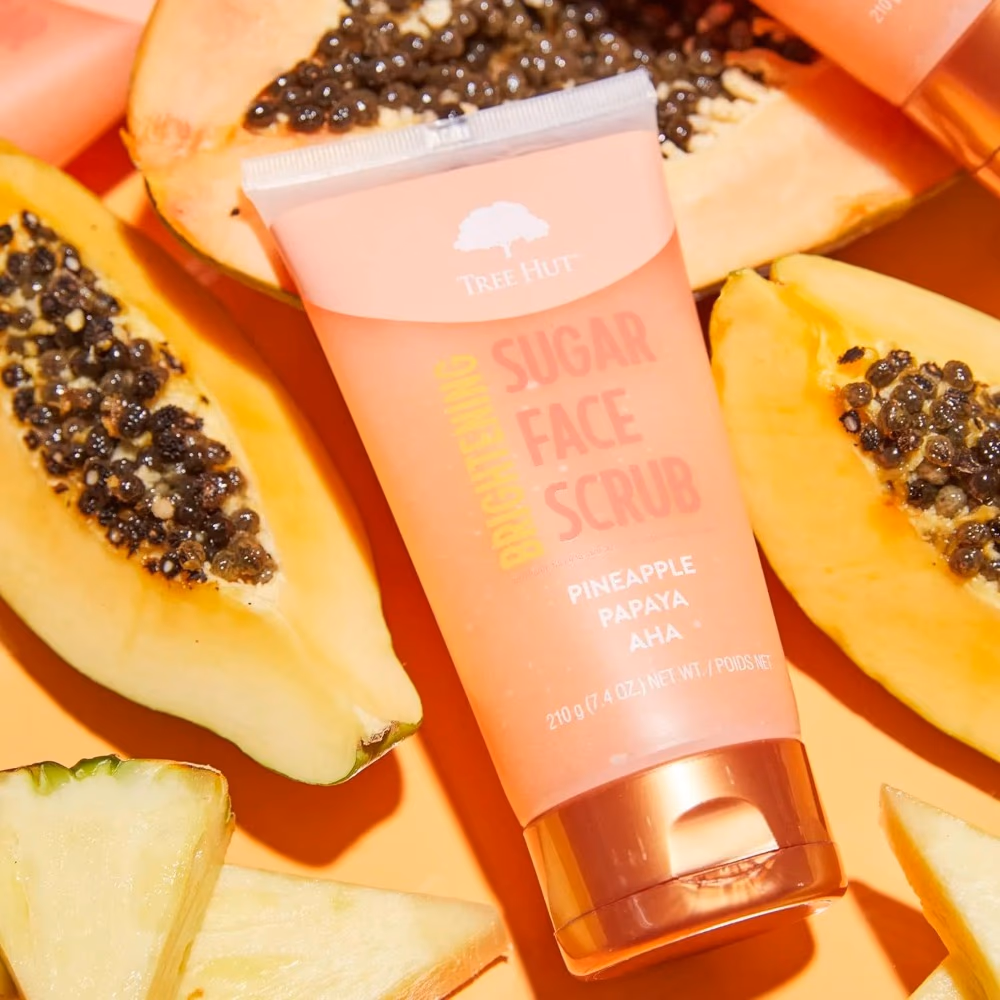 Tree Hut Brightening Pineapple And Papaya Face Scrub -210 gm 5