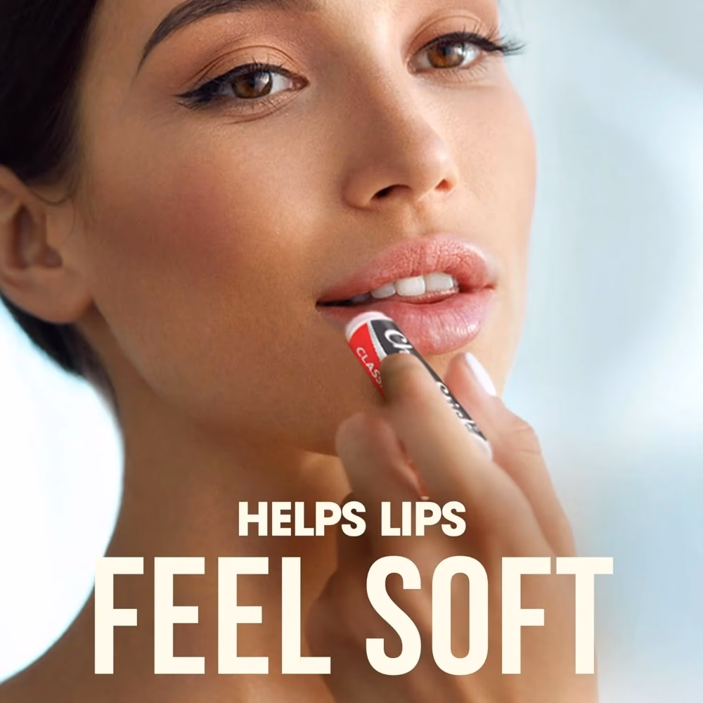 ChapStick Lip Balm Classic Strawberry – Moisturizing Lip Care for Soft & Smooth Lips 4
