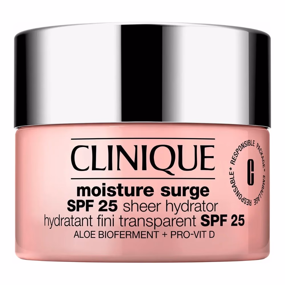 Clinique Moisture Surge SPF 25 Sheer Hydrator – Lightweight Daily Moisturizer with Sun Protection 1