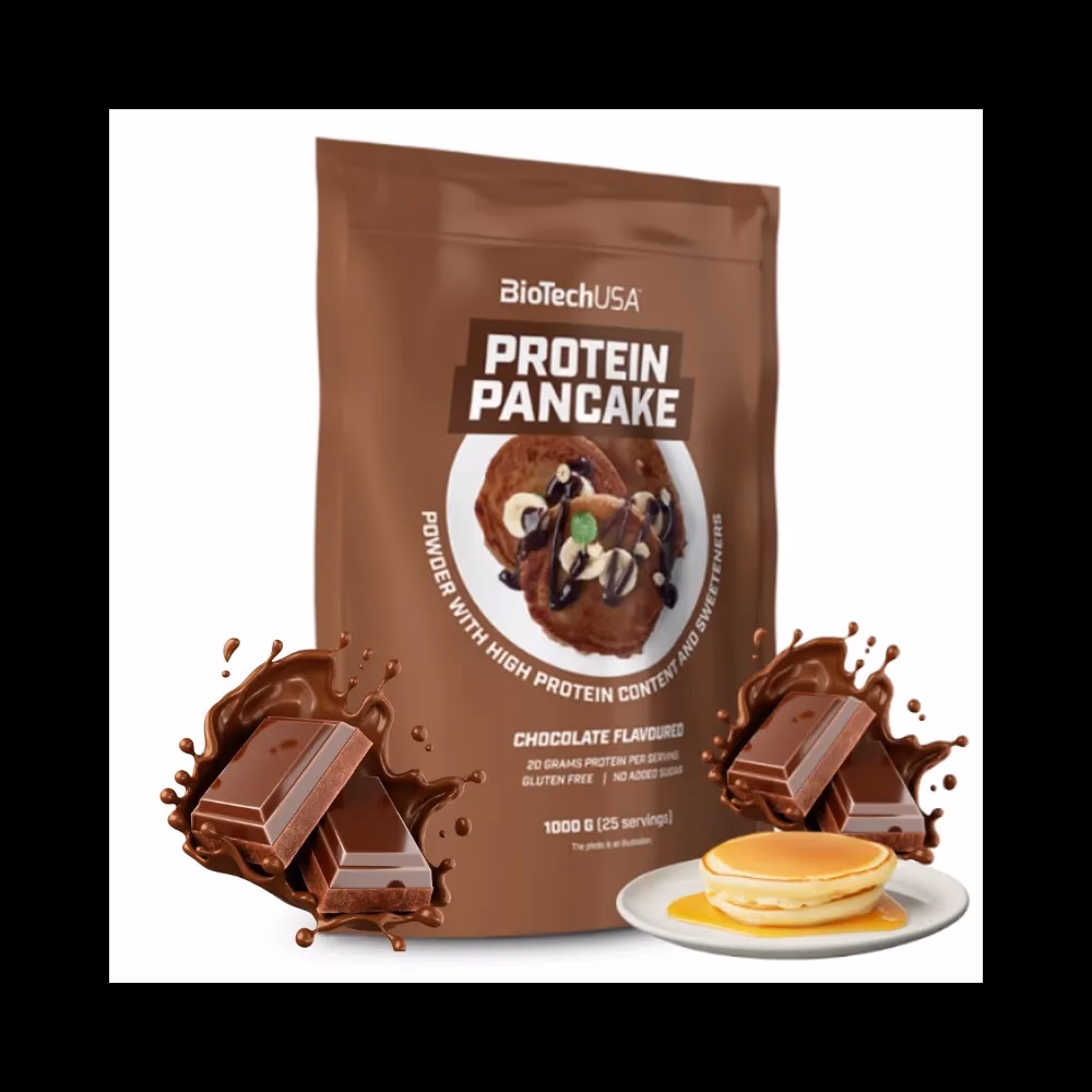 BioTechUSA Protein Pancake Chocolate 1000g: High-Protein Pancake Mix for a Healthy, Delicious Breakfast 4