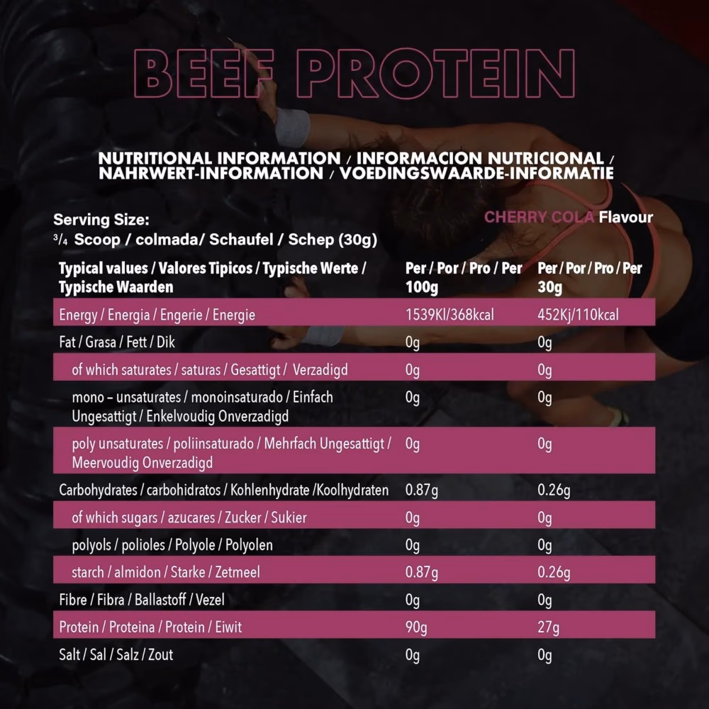 NXT Beef Protein Isolate Cherry Cola 1.8Kg 5