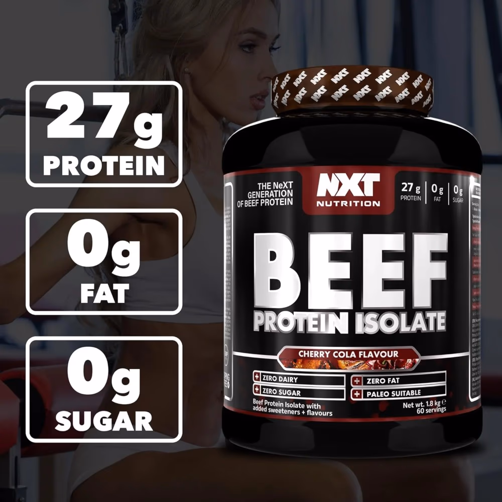 NXT Beef Protein Isolate Cherry Cola 1.8Kg 4