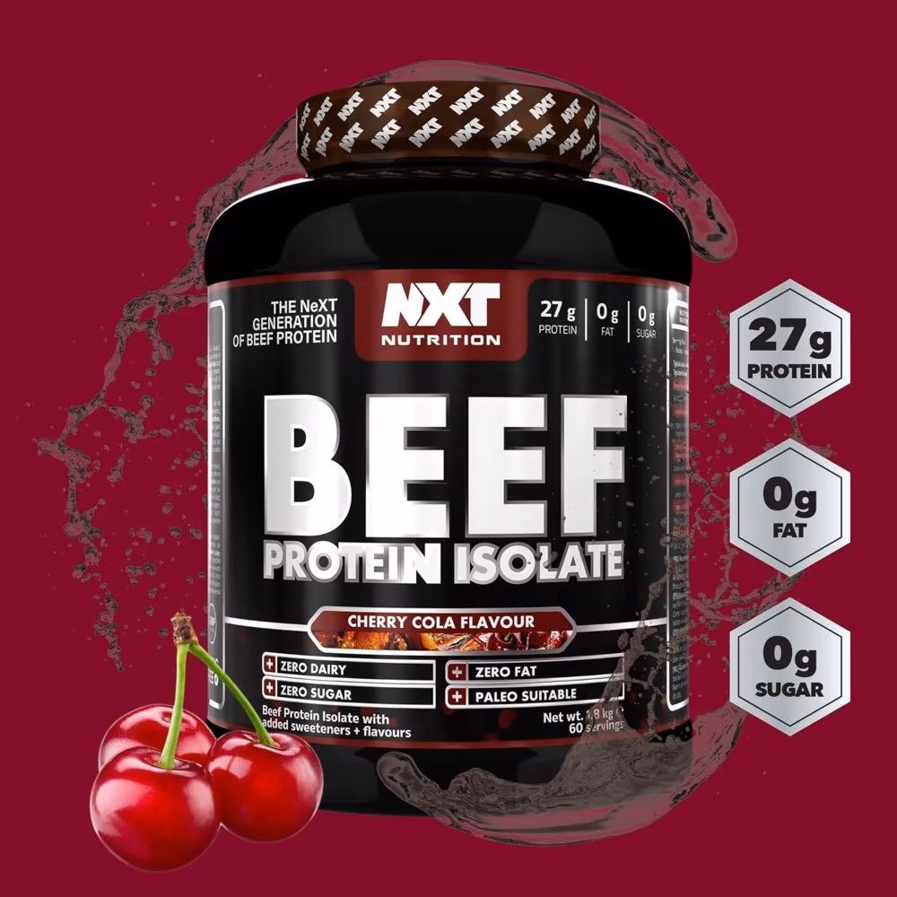 NXT Beef Protein Isolate Cherry Cola 1.8Kg 3