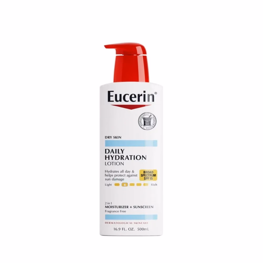 Eucerin Daily Hydrating Lotion SPF 15 500ml 1