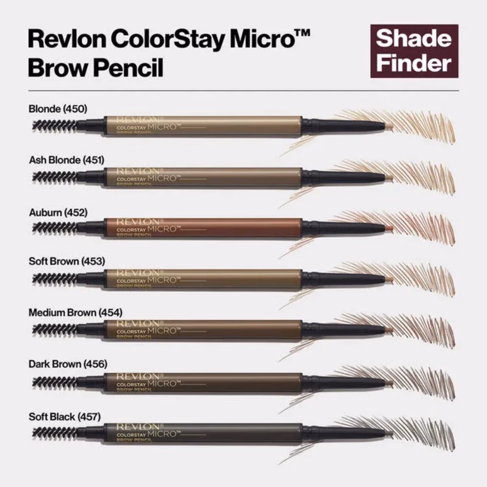 Revlon ColorStay Brow Pencil Soft Black 457 2