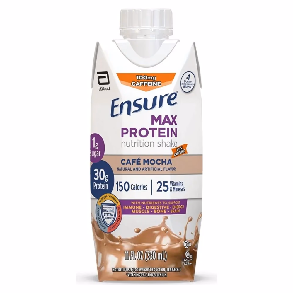Ensure Max Protein Café Mocha 330ml – High Protein Nutritional Drink