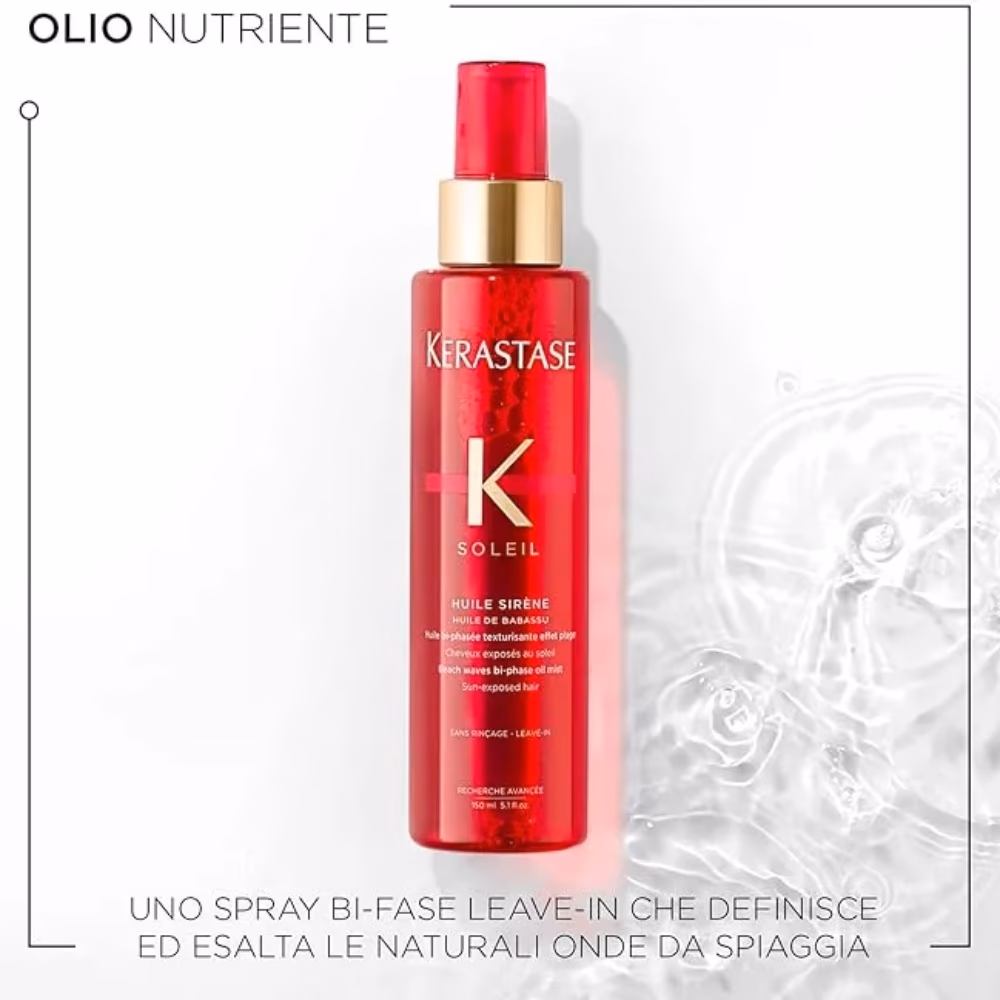 Kerastase Soleil Beach Bi-Phase Oil Mist 150ml – Nourishing Hair Oil Spray 4