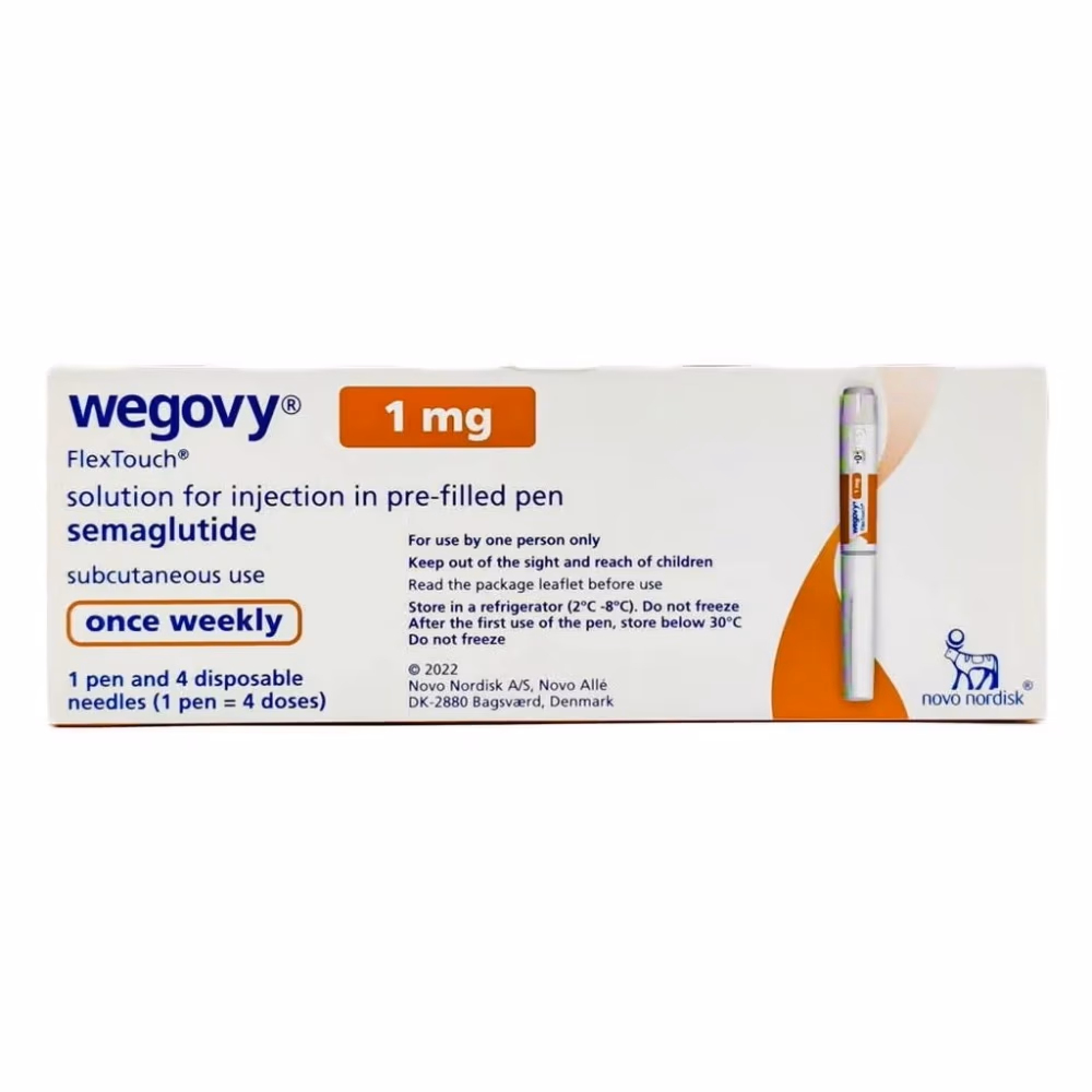 Wegovy Semaglutide 1mg FlexTouch Solution For Subcutaneous Injection In 1 Pre-Filled Pen 1