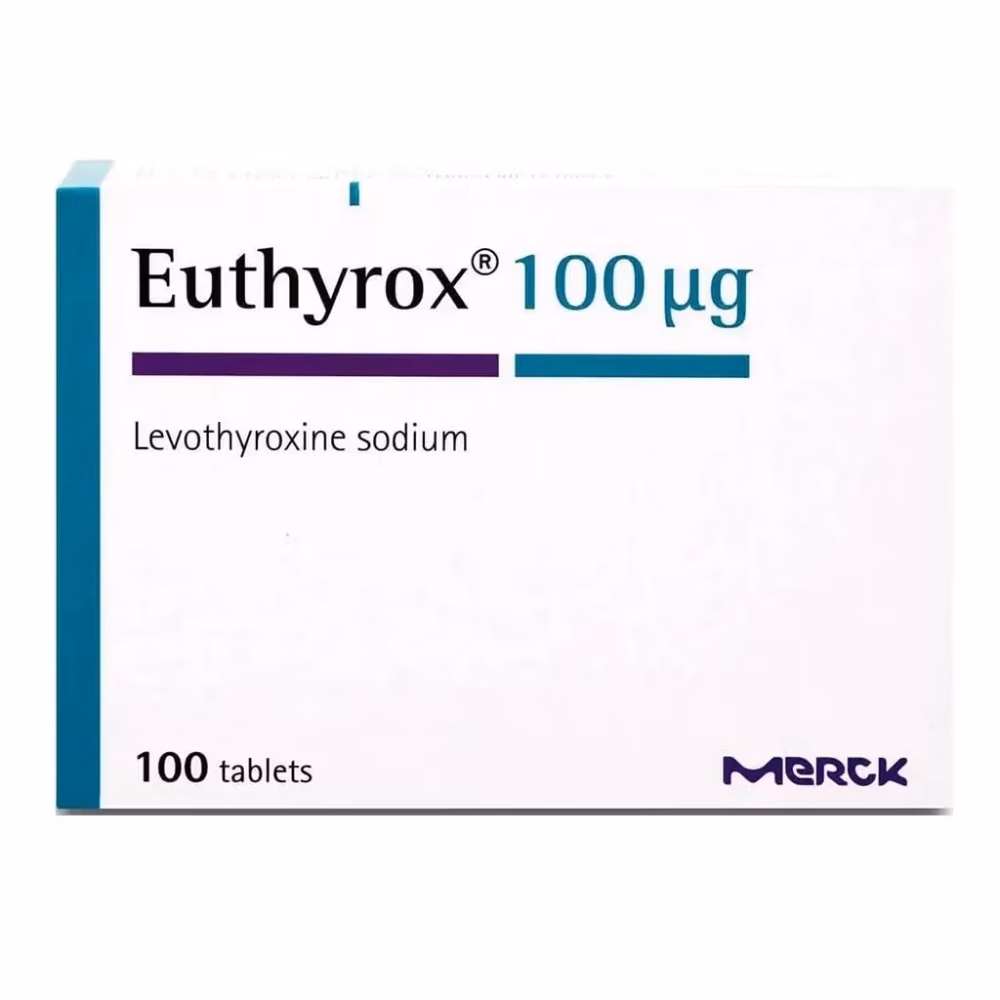 Euthyrox 100mcg Tablets | Pack of 100 Tablets 1