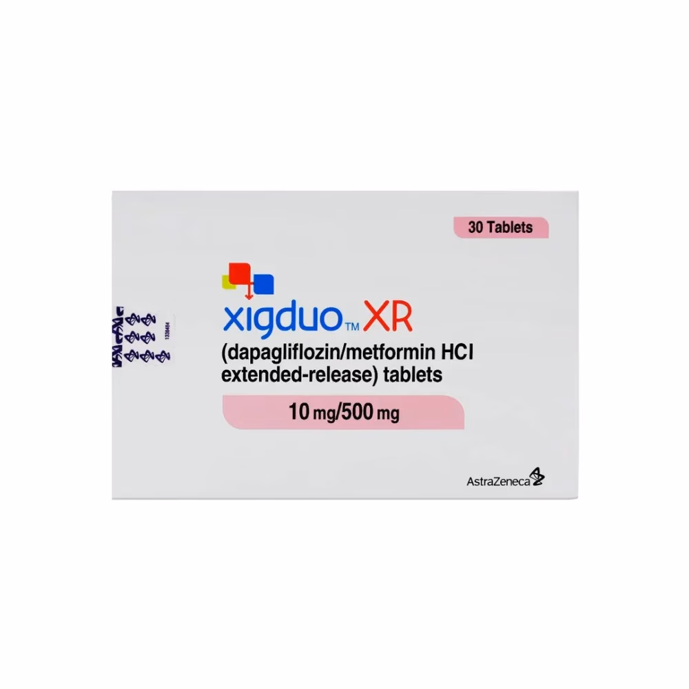 Xigduo XR 10mg/500mg | Pack of 30 Tablets 1