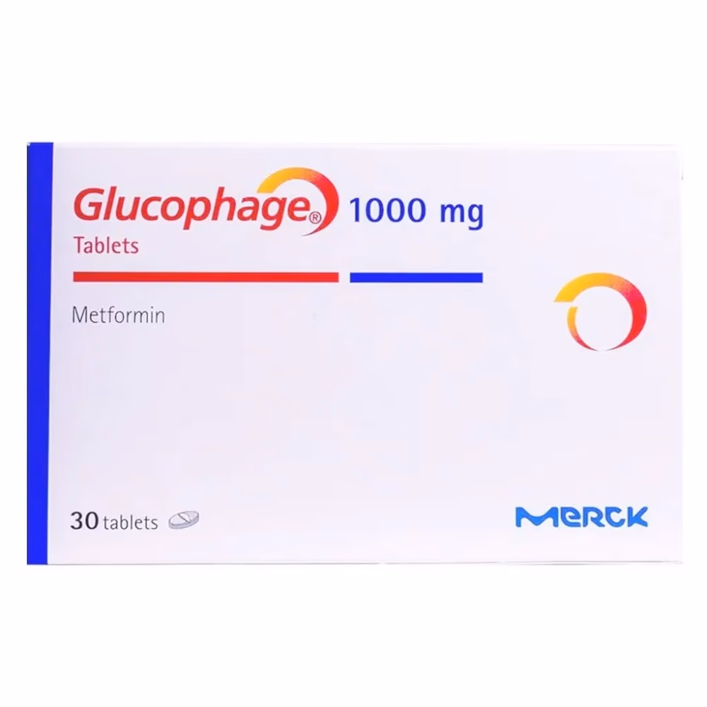 Glucophage 1000mg Tablet | Pack of 30