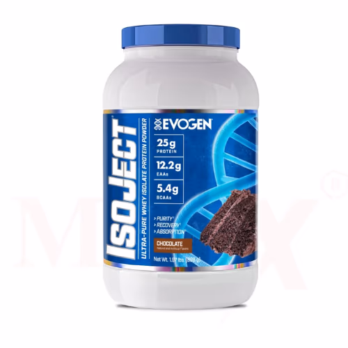 Evogen Isoject Pure Whey Isolate Protein Powder 28 Servings - Chocolate Flavour