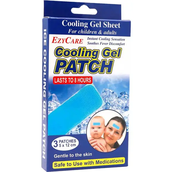 Ezycare Cooling Gel Patch 3's