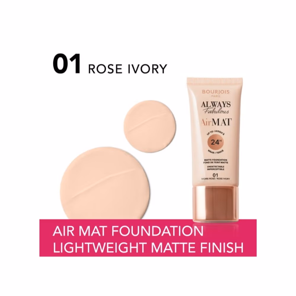 Bourjois Air Mat 24H Foundation 01
