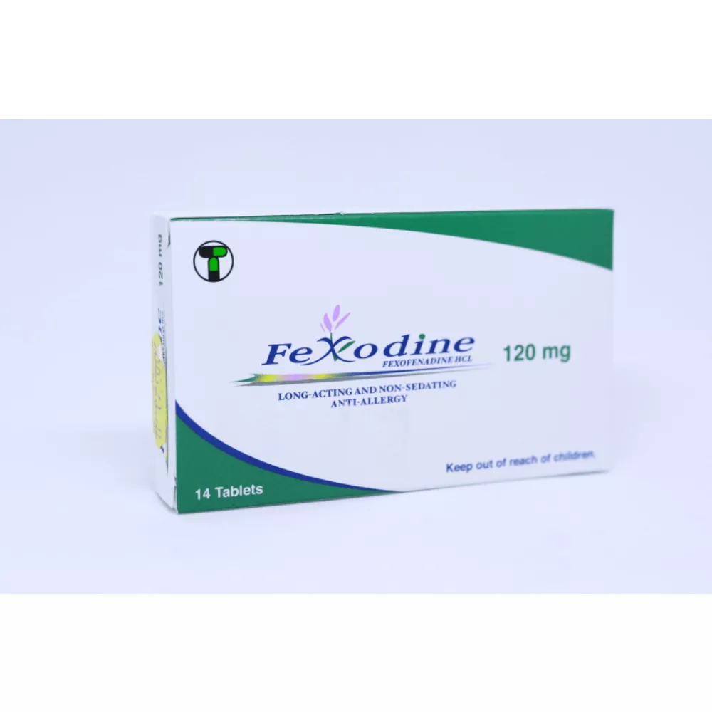 Fexodine 120 Mg tablets 14s