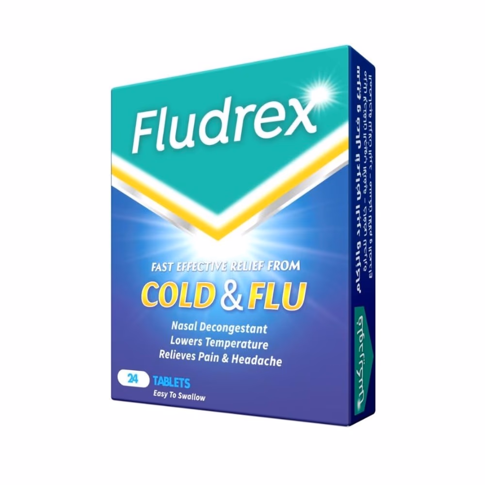 Fludrex Cold And Flu - 24 Tablets 1